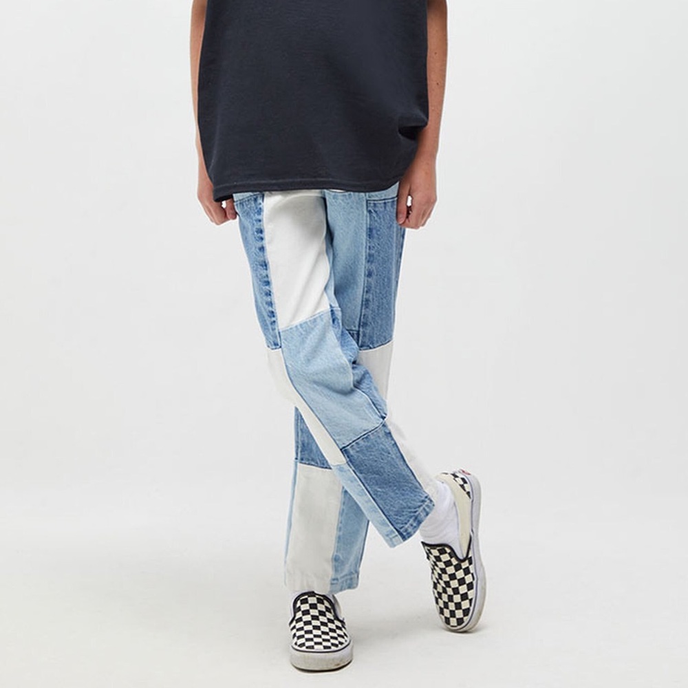 Pacsun Patchwork Drawstring Jeans